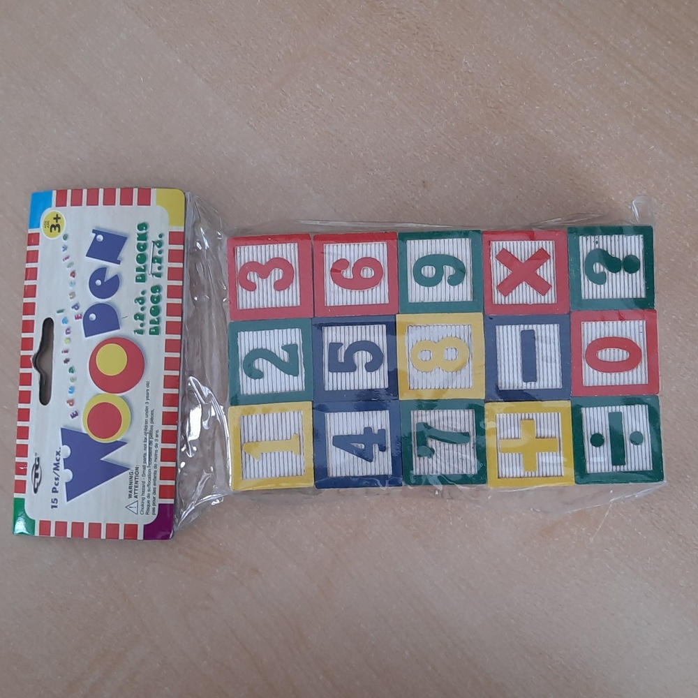 Educational  Wooden Alphebet Blocks